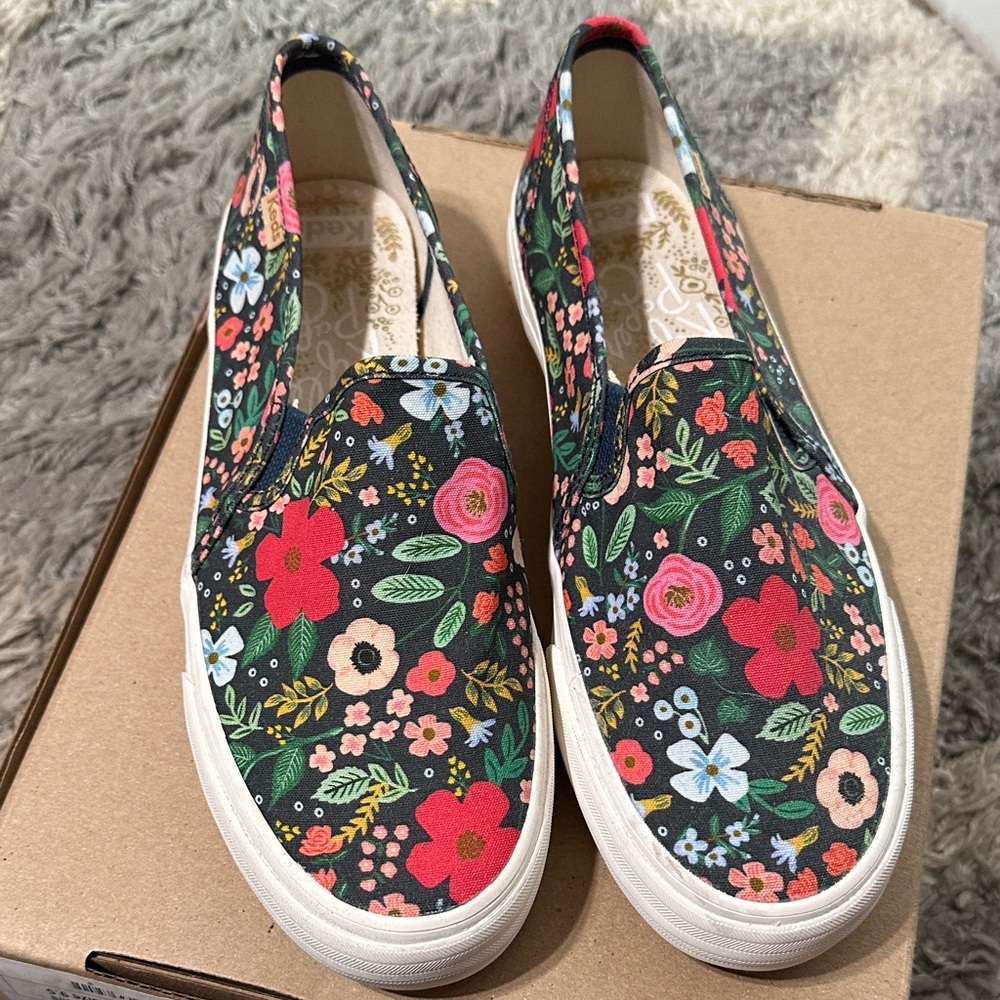 New Floral Slip-On Women's Shoes Ked’s Rifle Paper Co